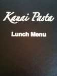Vegan Restaurant Reviews: Kauai Pasta, Lihue, Kauai, Hawaii
