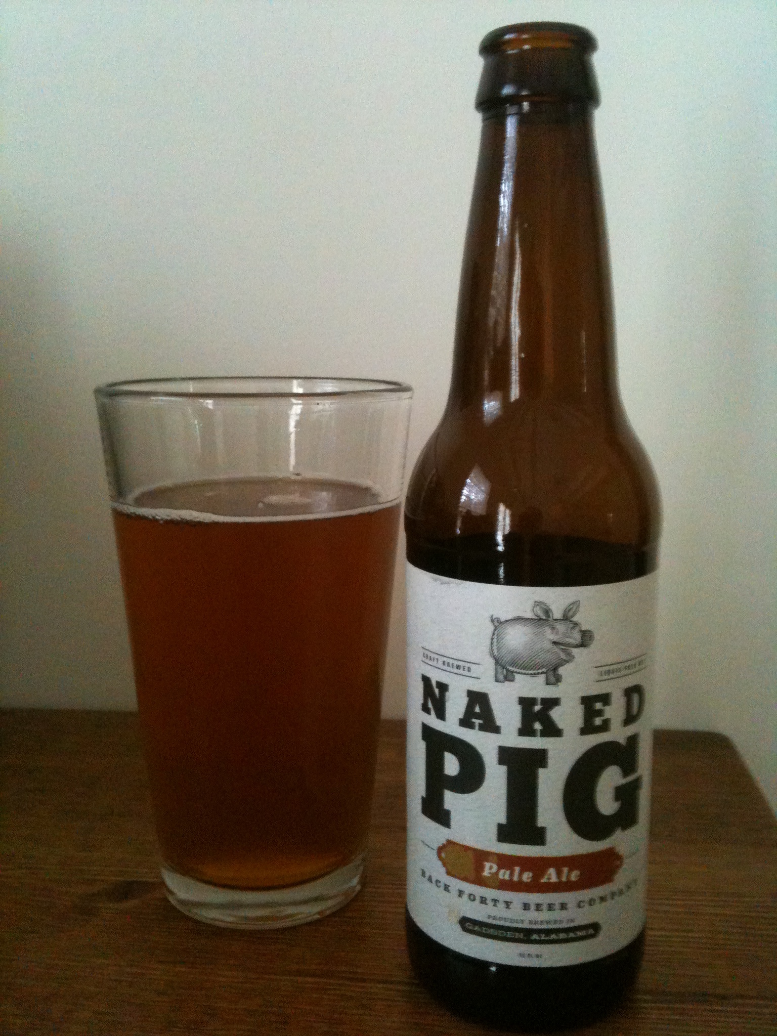Back Forty Naked Pig Pale Ale Beer 12 Oz / 6 Pack
